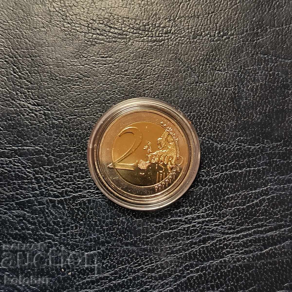 2 евро 2016 Гърция Манастира Аркади UNC с цена € 8.00 | 15.65 лв.