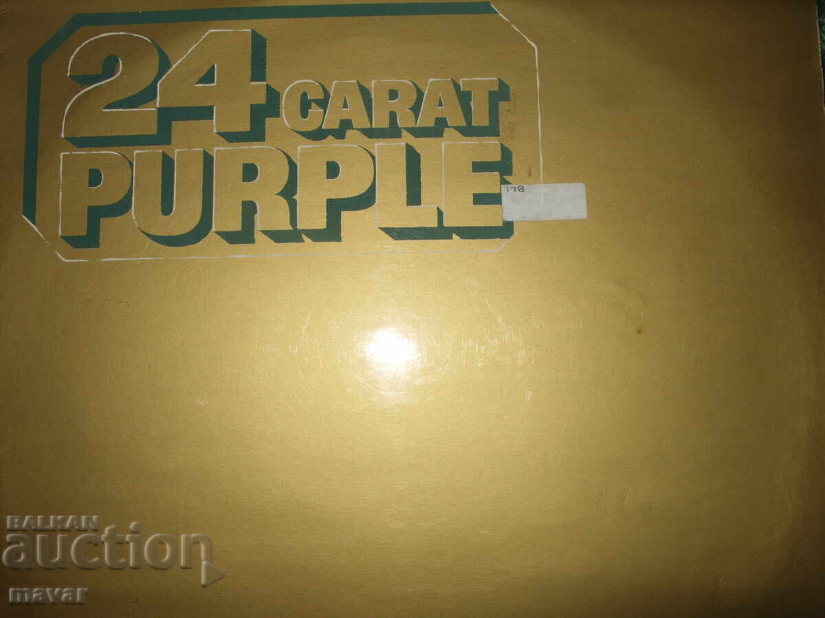Παράδοση Deep Purple 24 καρατίων γκραν φον πλάκα