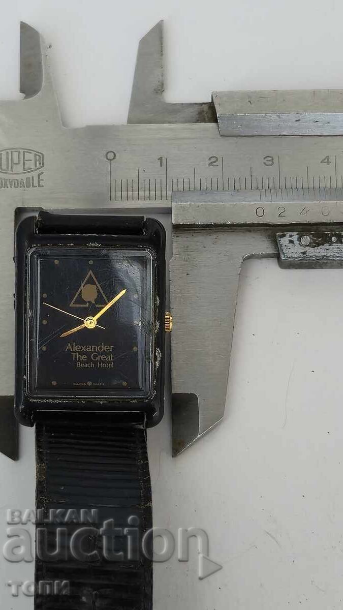 ALEXANDER QUARTZ SWISS MADE RARE, I DON'T KNOW IF IT WORKS, PRICE UNKNOWN!!! - 6