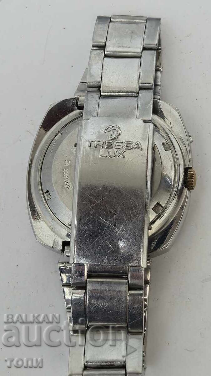 Auction TRESSA LUX AUTOMATIC SWISS MADE RARE WORKS WITHOUT WARRANTY Auction TRESSA LUX AUTOMATIC SWISS MADE RARE WORKS WITHOUT WARRANTY