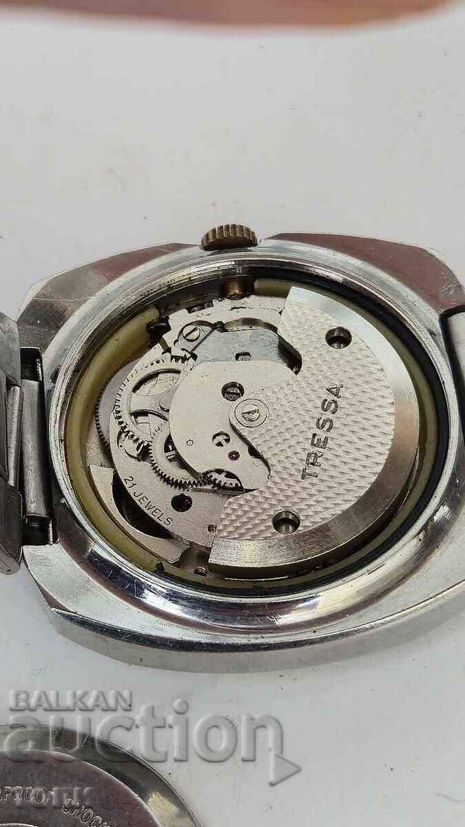 TRESSA LUX AUTOMATIC SWISS MADE RARE WORKS WITHOUT WARRANTY - 6 TRESSA LUX AUTOMATIC SWISS MADE RARE WORKS WITHOUT WARRANTY - 6
