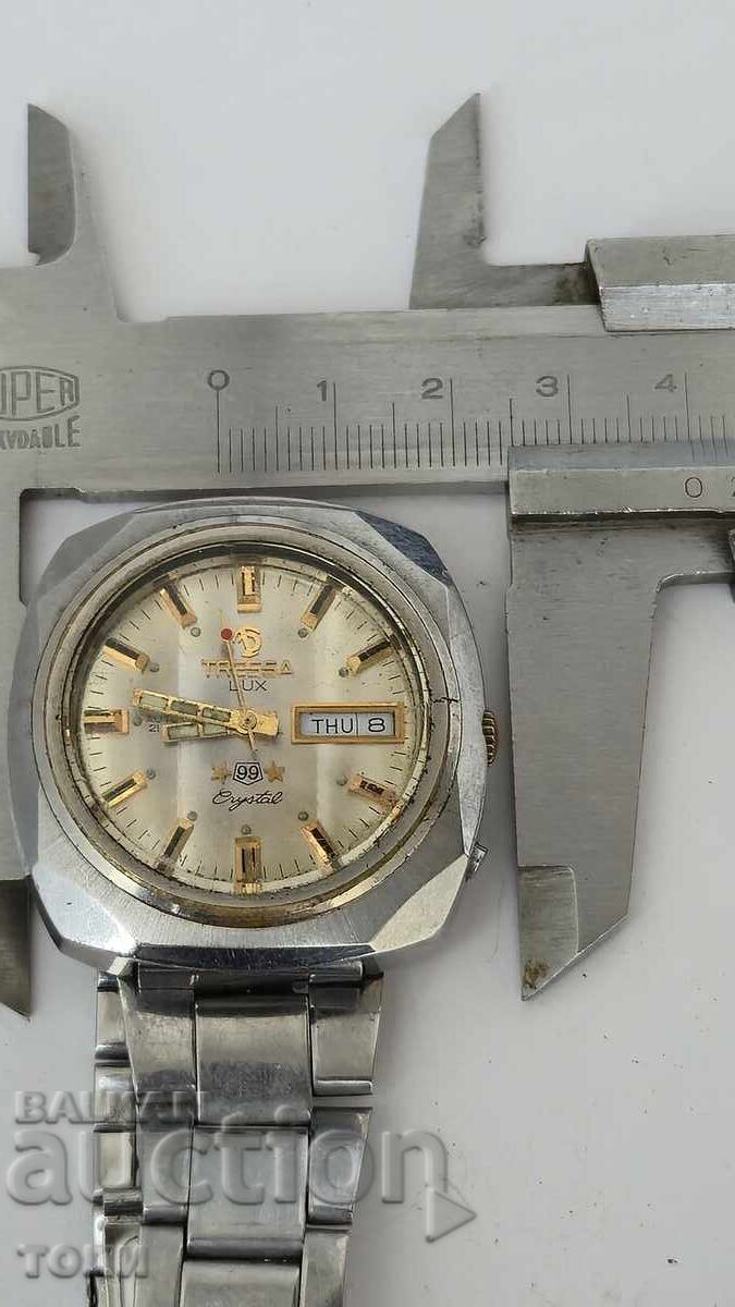 TRESSA LUX AUTOMATIC SWISS MADE RARE WORKS WITHOUT WARRANTY - 7 TRESSA LUX AUTOMATIC SWISS MADE RARE WORKS WITHOUT WARRANTY - 7
