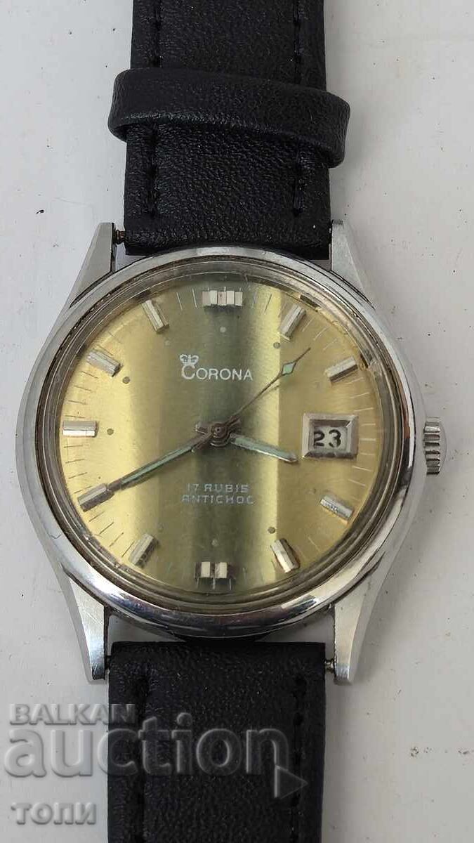 RARE CORONA SWISS MADE WATCH WITHOUT WARRANTY, BZC!!!!