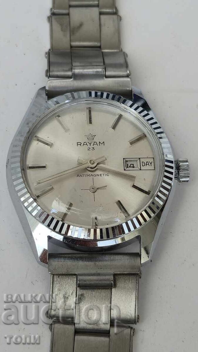 RAYAM SWISS MADE RARE WORKS WITHOUT WARRANTY BZC !!!! with price € 0.01 | 0.02 BGN