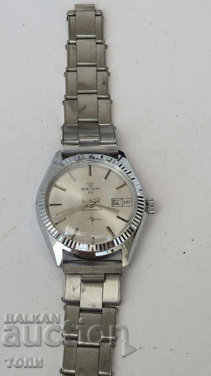 Auction  RAYAM SWISS MADE RARE WORKS WITHOUT WARRANTY BZC !!!!