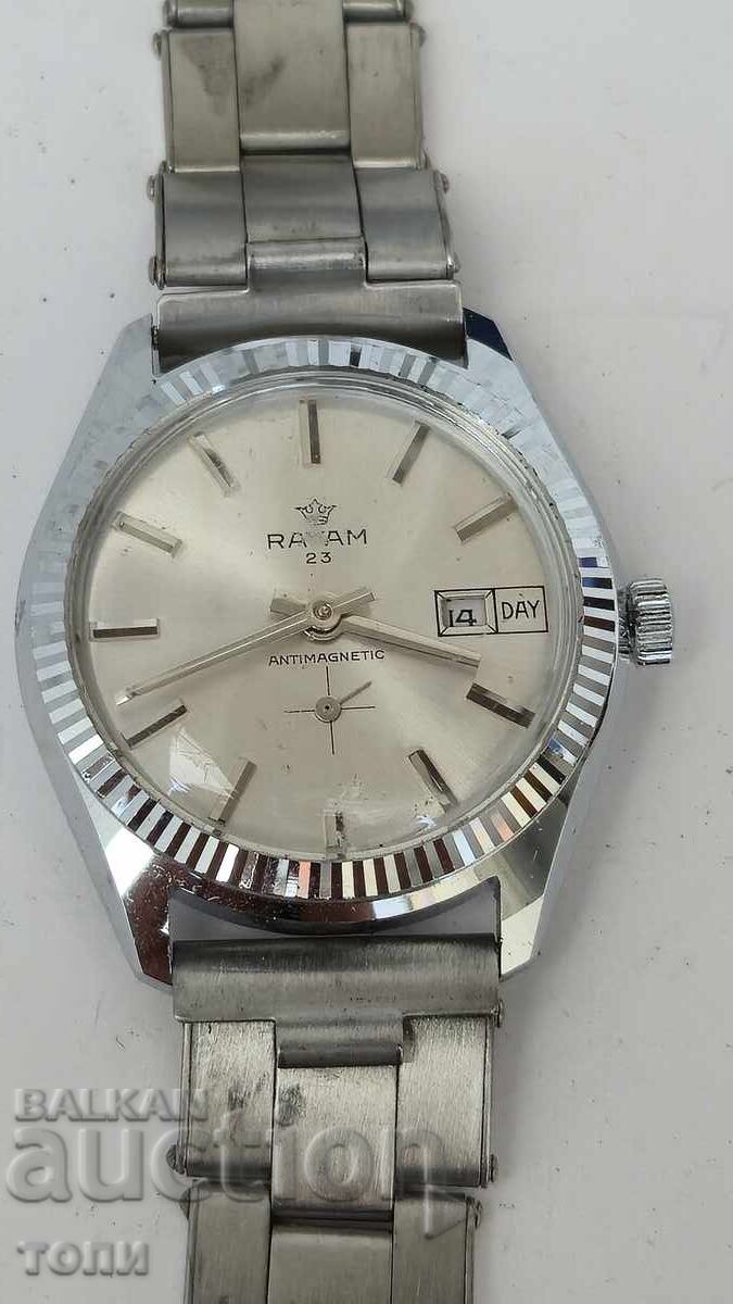 RAYAM SWISS MADE RARE WORKS WITHOUT WARRANTY BZC !!!!