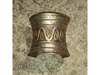 стара гривна от месинг