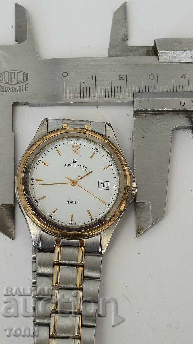 JUNGHANS QUARTZ GERMANY MADE RARE I DON'T KNOW IF IT WORKS - 5
