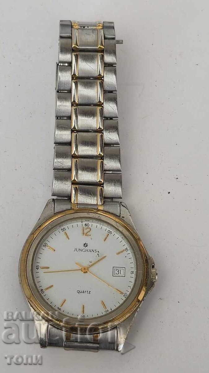 JUNGHANS QUARTZ GERMANY MADE RARE I DON'T KNOW IF IT WORKS