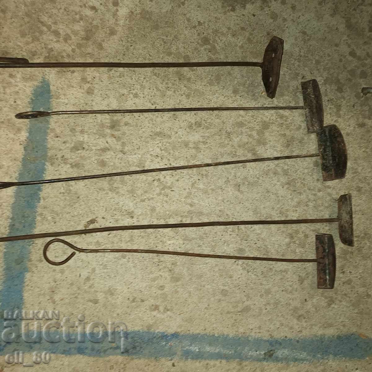 Old rye logs, 5 pieces, for fireplace - 5