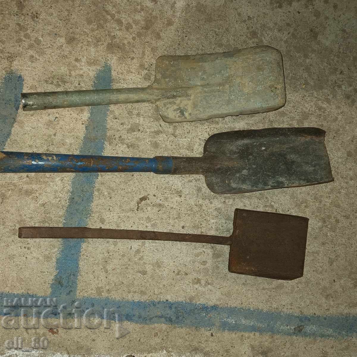 Δημοπρασία Μικρό φτυάρι για σόμπα παρτίδα 3 τεμαχίων