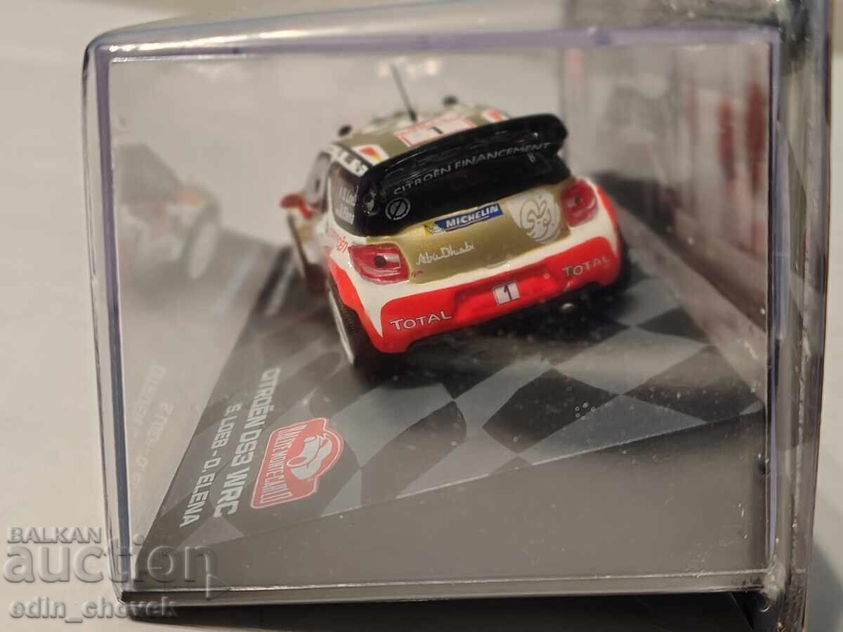 Δημοπρασία 1/43 Eaglemoss UK Citroen DS3 WRC Monte Carlo 2013. Καινούριο Δημοπρασία 1/43 Eaglemoss UK Citroen DS3 WRC Monte Carlo 2013. Καινούριο