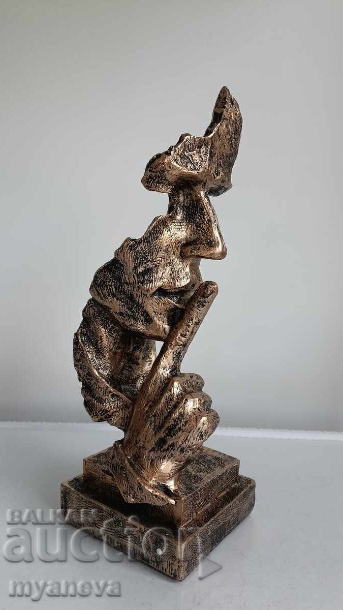 Happiness loves silence, designer figurine with price € 30.00 | 58.67 BGN