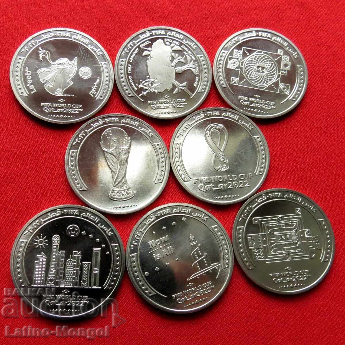 Qatar 8 x 1 rial 2022 fotbal