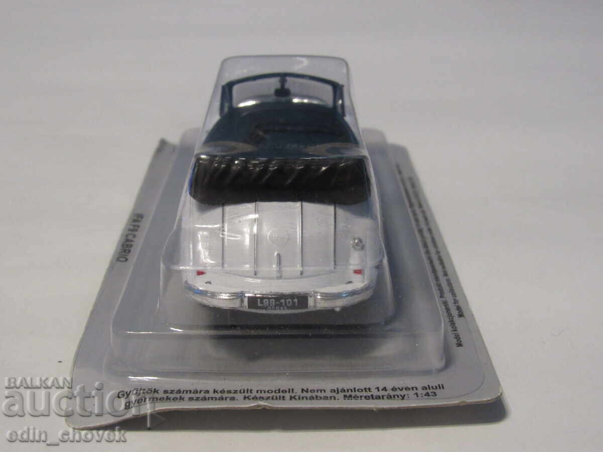 Δημοπρασία 1/43 DéAgostini GDR IFA F9 cabrio. Καινούριο