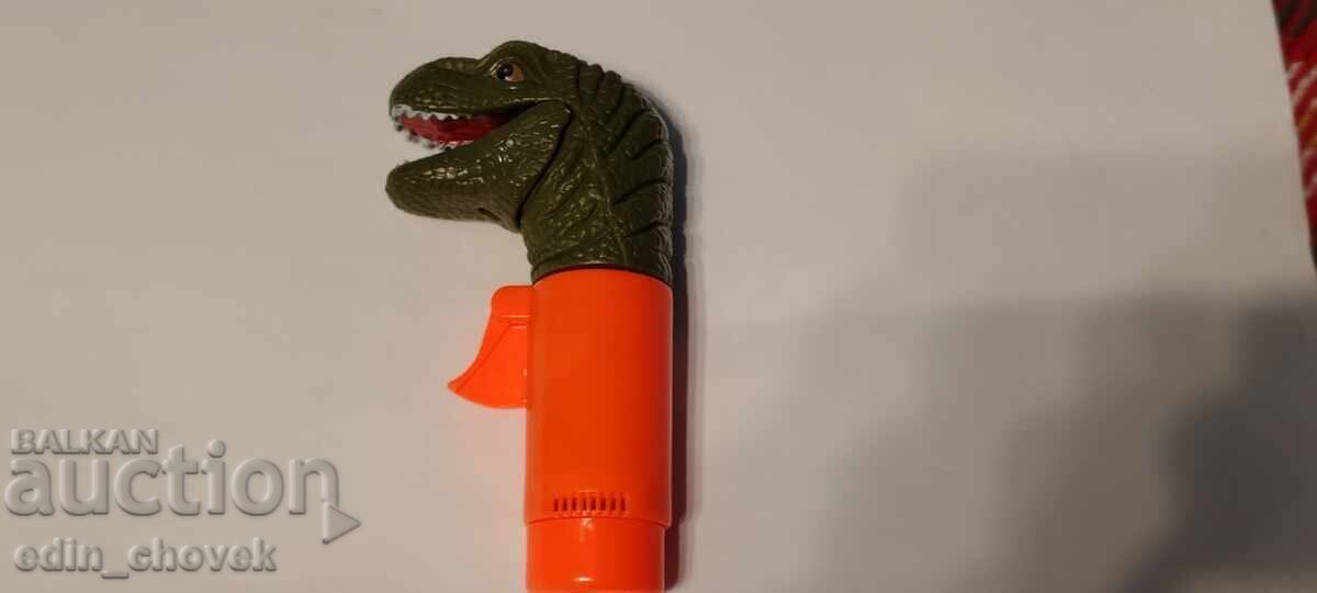 Играчка змия със спусък, работи, издава тракащ звук