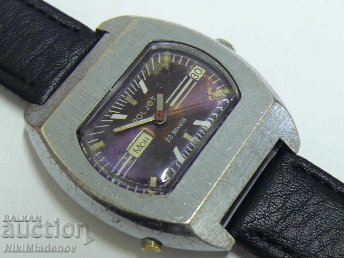 Съветски ПОЛЕТ/POLJOT Автоматичен Мъжки ръчен часовник - 5