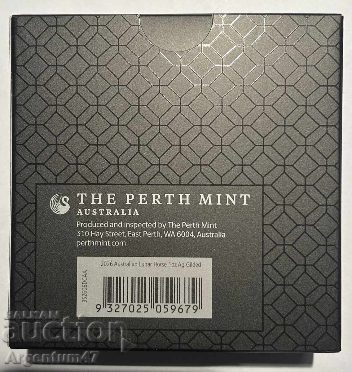 Livrarea ARGINT 1 OZ 2026 AUSTRALIA - ANUL LUNAR AL CALULUI