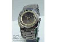 Съветски ПОЛЕТ Механичен ръчен часовник, работещ с Дата