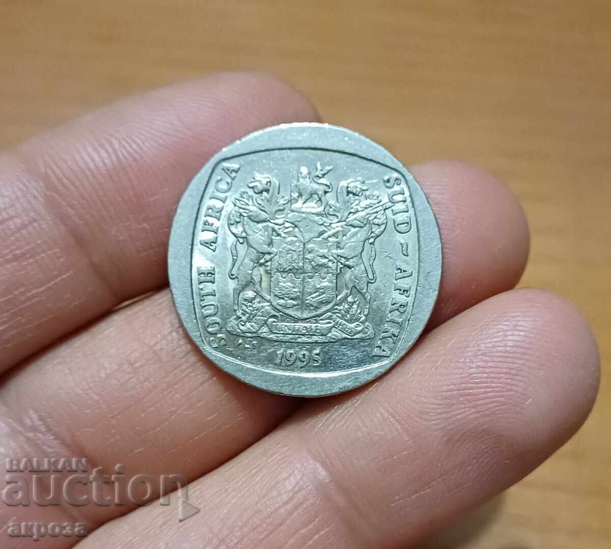 5 ραντ Νότια Αφρική 1995 με τιμή € 1.20 | 2.35 BGN