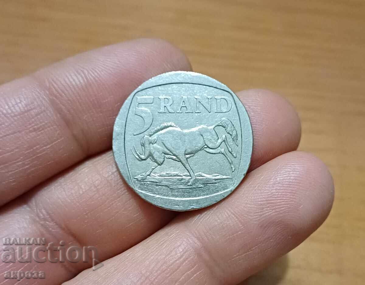 5 ραντ Νότια Αφρική 1995