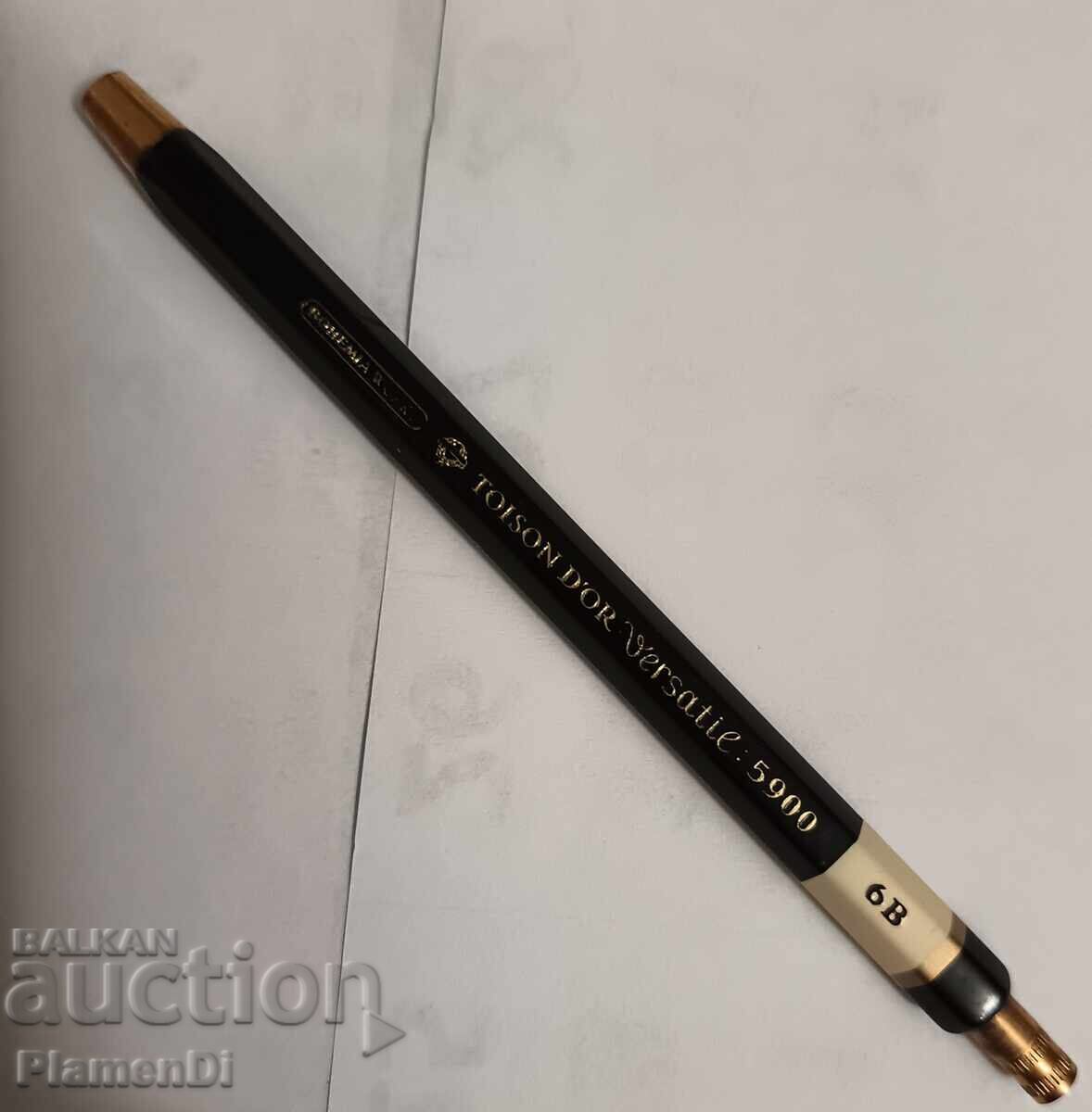 Creion mecanic (mecanic) metalic Toison D'or Versatil