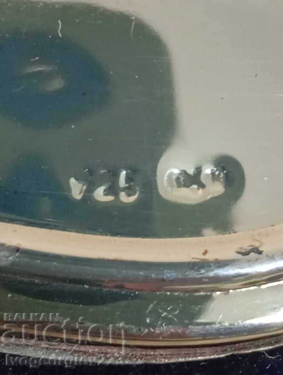 Доставка на Сребърна рамка за снимка в стил арт деко