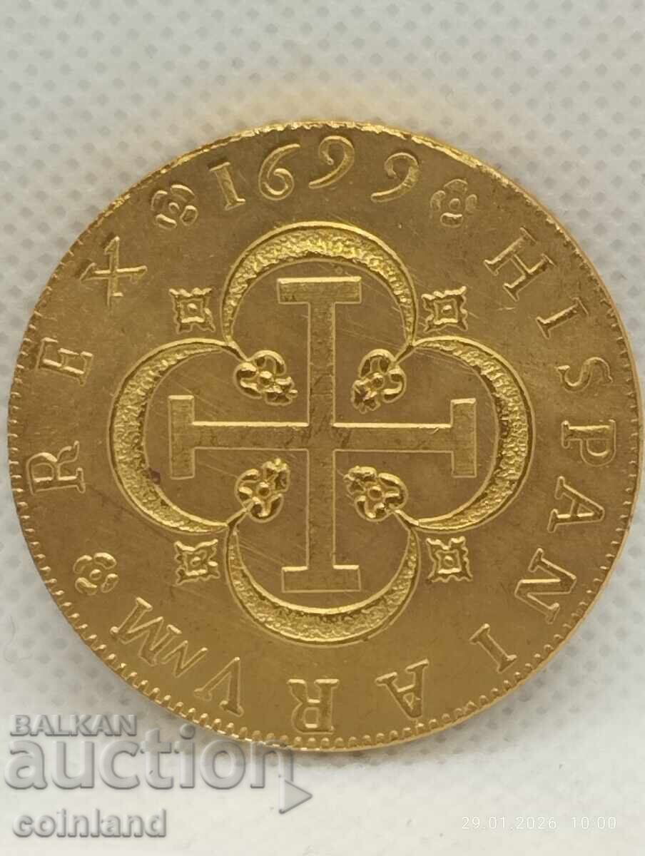 Monedă placată cu aur - REPRODUCERE