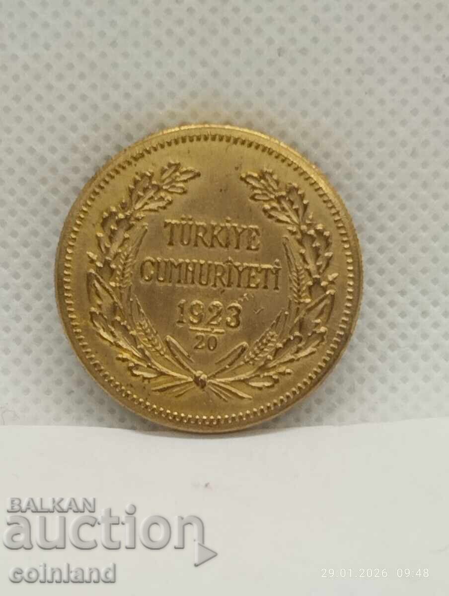 Monedă placată cu aur - REPRODUCERE