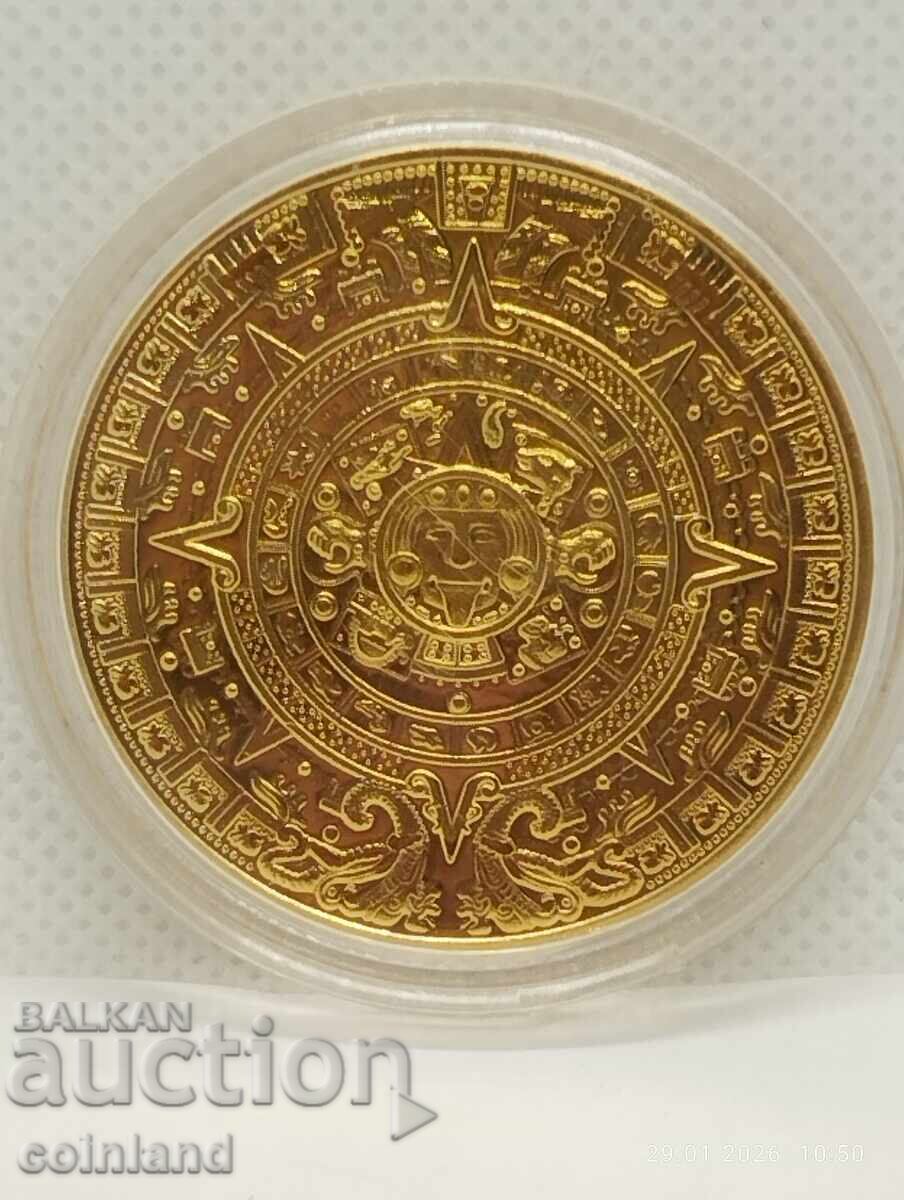 Monedă placată cu aur - REPRODUCERE
