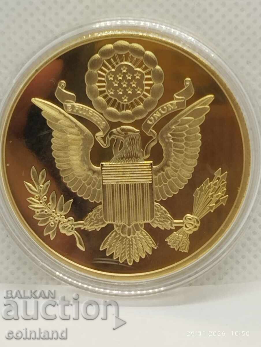 Monedă placată cu aur - REPRODUCERE cu preț € 7.50 | 14.67 BGN