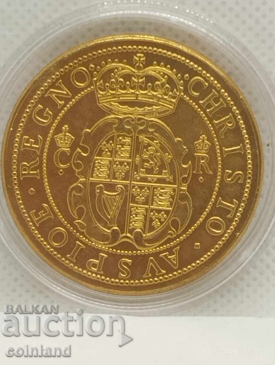 Monedă placată cu aur - REPRODUCERE cu preț € 7.50 | 14.67 BGN Monedă placată cu aur - REPRODUCERE cu preț € 7.50 | 14.67 BGN