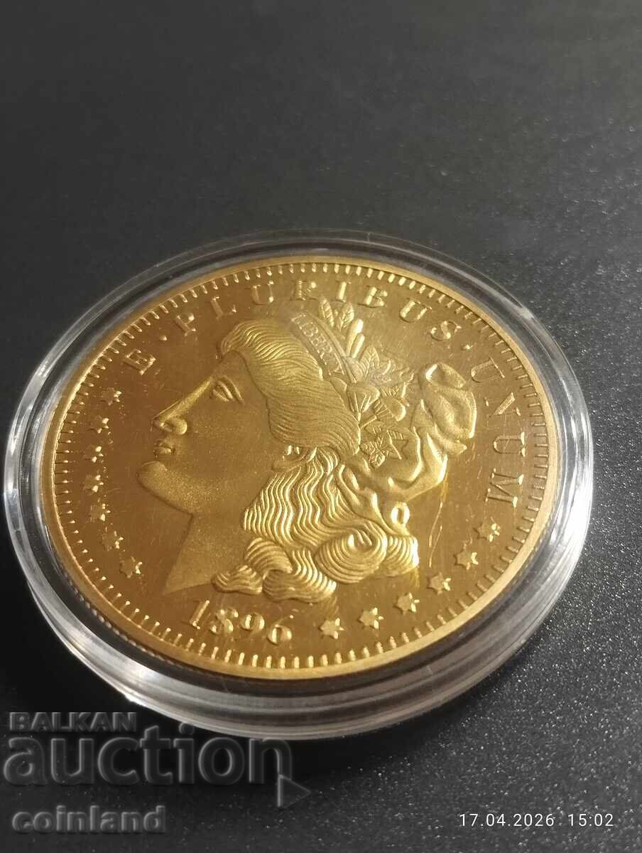 Δημοπρασία Επιχρυσωμένο νόμισμα - ΑΝΤΙΓΡΑΦΟ