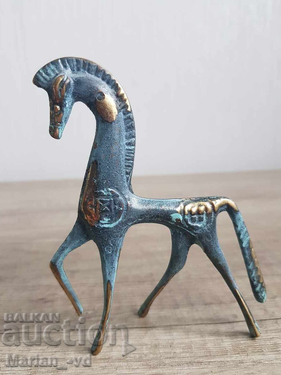 Χάλκινο άγαλμα αρχαιοελληνικού αλόγου, ρεπλίκα