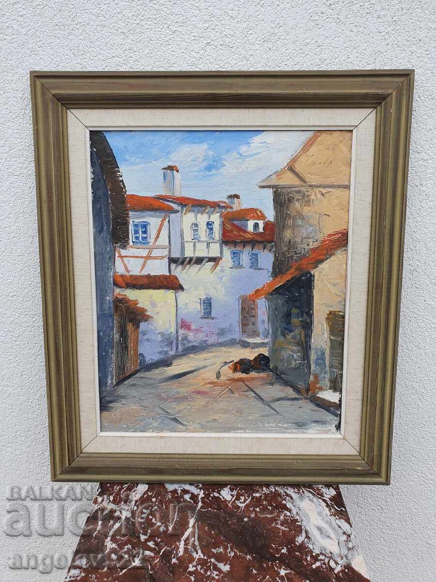 Авторска картина с маслени бои върху платно!!! Авторска картина с маслени бои върху платно!!!