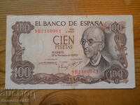 100 pesetas 1970 - Spania ( F )