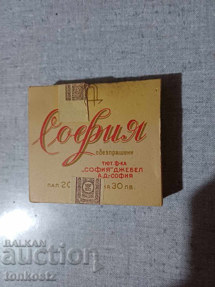 Τσιγάρα ΣΟΦΙΑ ανοιγμένα 1946