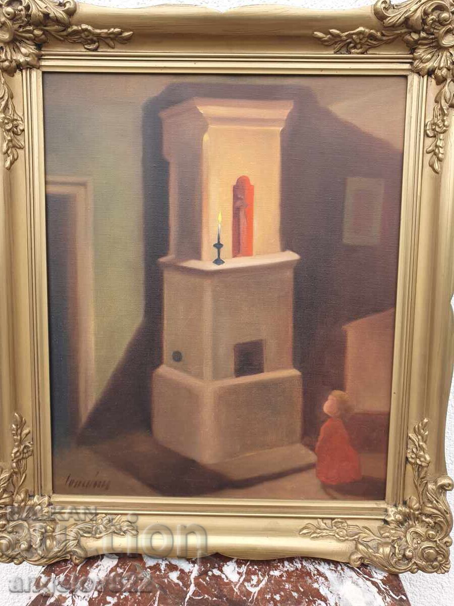 Доставка на Авторска картина с маслени бои върху платно!!!