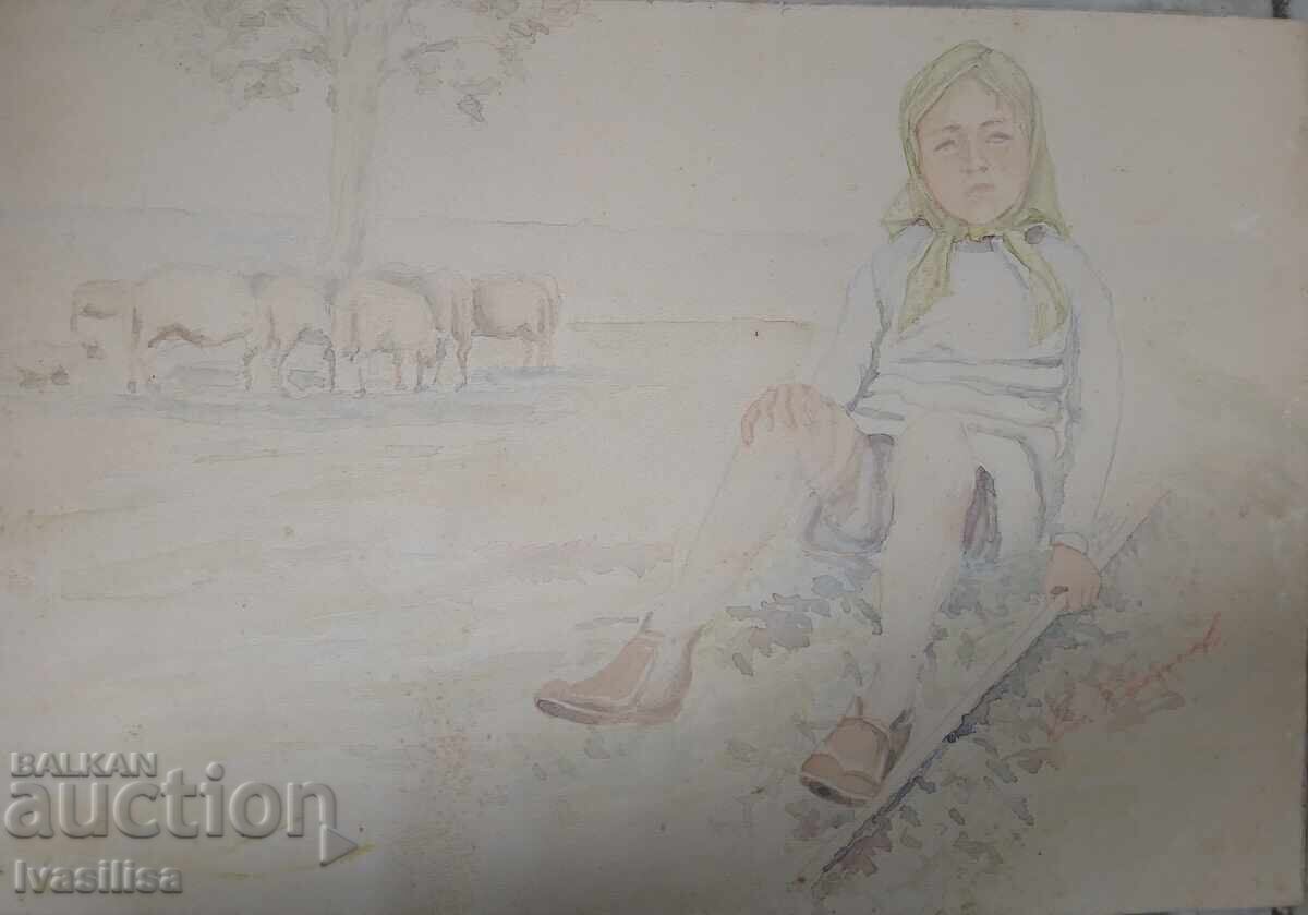 Стара картина Стайко Костов