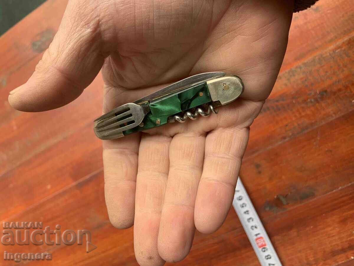 FOLDING KNIFE ANTIQUE BLADE-BUKOVETS BULGARIA - 6 FOLDING KNIFE ANTIQUE BLADE-BUKOVETS BULGARIA - 6