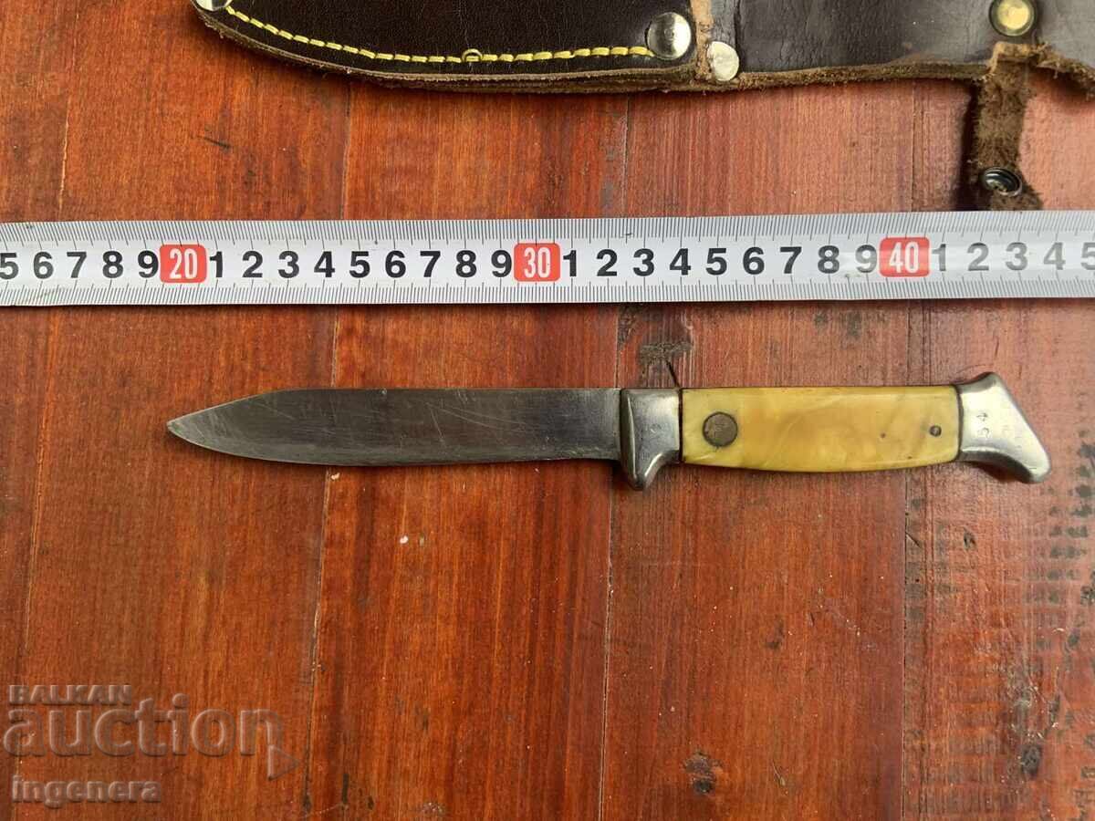 BULGARIA KNIFE BLADE ANTIQUE SHEATH with price € 95.00 | 185.80 BGN BULGARIA KNIFE BLADE ANTIQUE SHEATH with price € 95.00 | 185.80 BGN