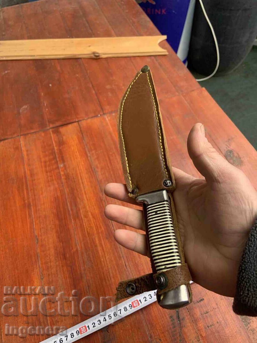 Auction BULGARIA KNIFE BLADE ANTIQUE SHEATH Auction BULGARIA KNIFE BLADE ANTIQUE SHEATH