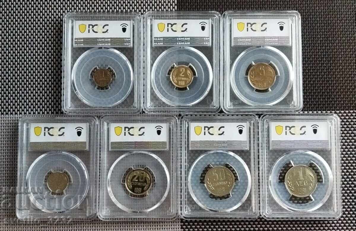 Σετ 1981 PR 66 PCGS με τιμή € 1550.00 | 3031.54 BGN