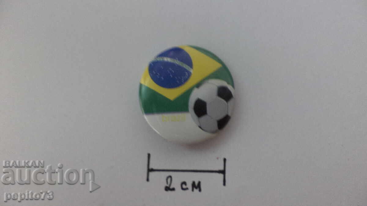 Znachka αθλητική Βραζιλίας με τιμή € 0.50 | 0.98 BGN