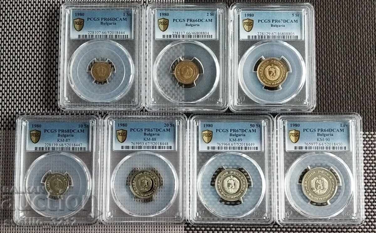 Lot 1980 PROOF PCGS