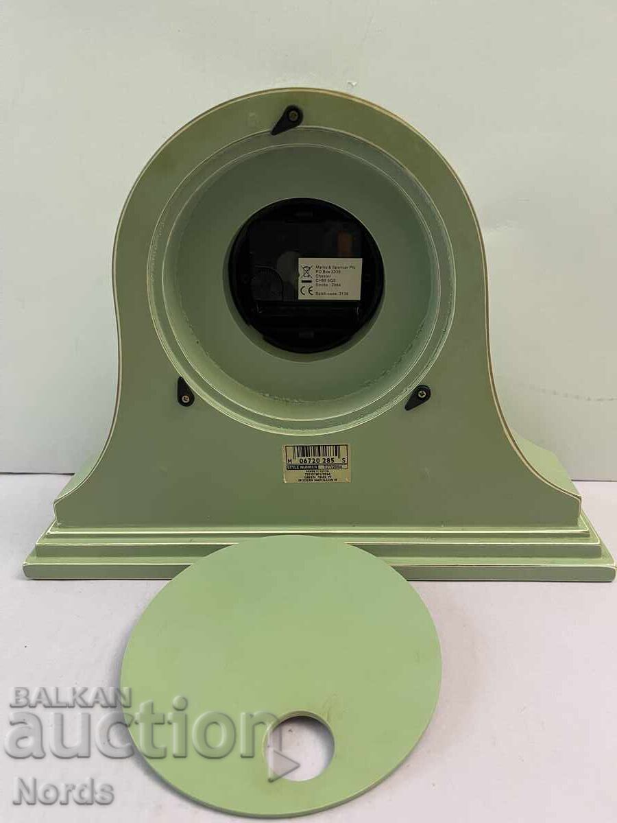 Часовник с дървена рамка - 5