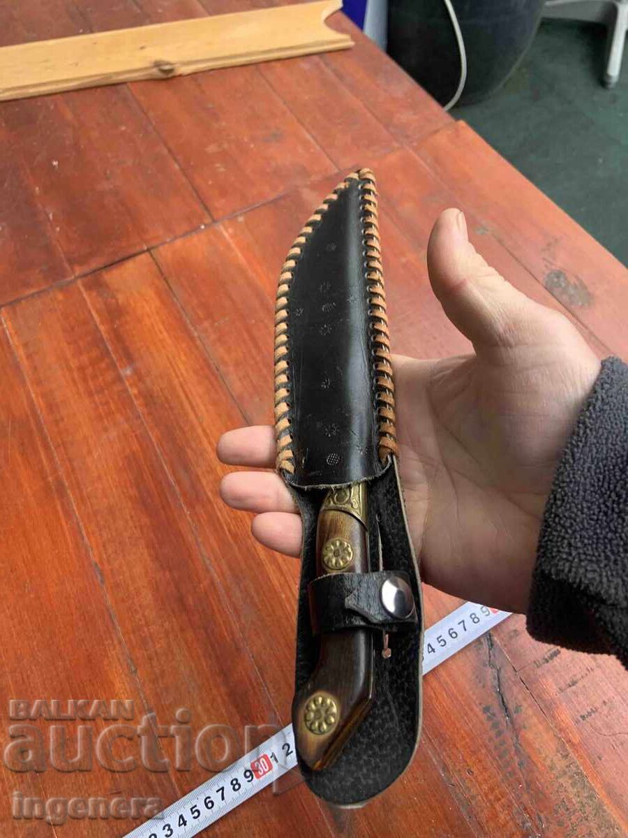 Delivery of Knife Bulgaria Blade Antique Sheath Fittings
