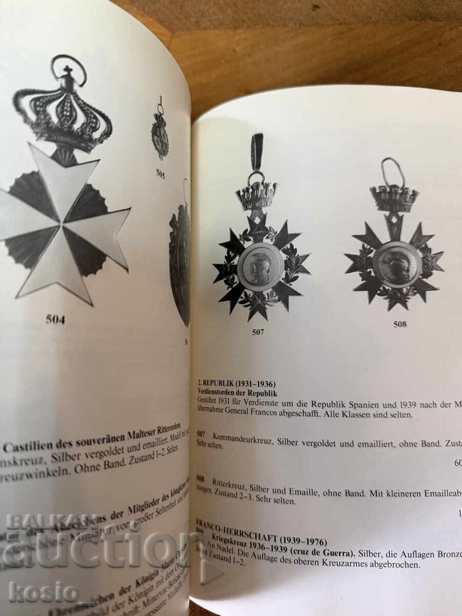 Livrarea Catalog ordine medalii