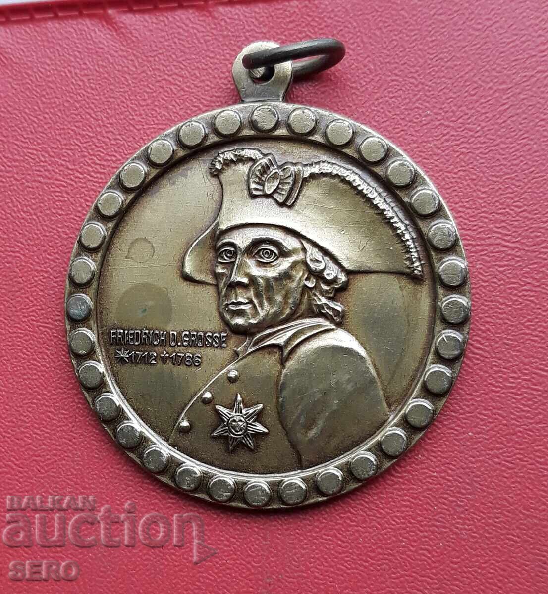 Медал-Германия-имп.Фридрих Велики