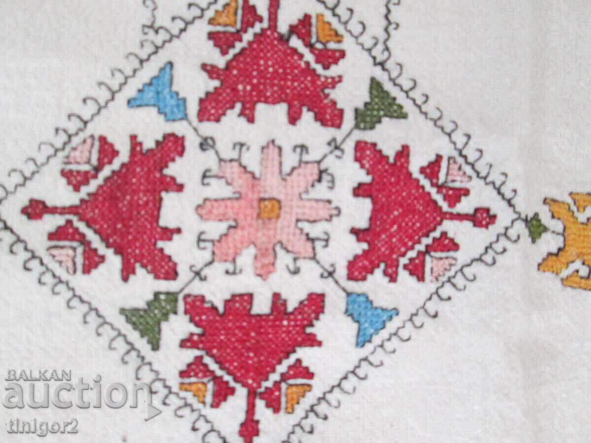 Livrarea Motiv pentru pernă, țesut și brodat manual, 47x39cm